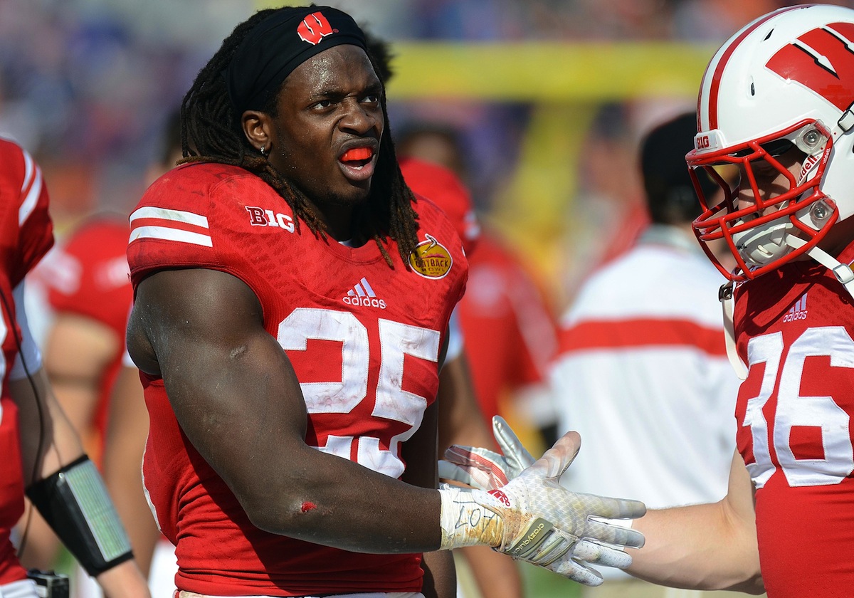 Wisconsin Badgers running back Melvin Gordon—Jonathan Dyer, USA TODAY Sports.